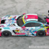 Hatsune Miku GT Project Vehicle 1/18 Hatsune Miku AMG 2024 Season Opening(Acconto Preordine) - immagine 3