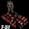 Fallout Action Figure 1/6 T-51 Nuka Cola Power Armor (Acconto Preordine) - immagine 3