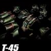 Fallout FigZero Action Figure1/6 T-45 Hot Rod Shark Power Armor(Acconto Preordine) - immagine 6