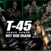 Fallout FigZero Action Figure1/6 T-45 Hot Rod Shark Power Armor(Acconto Preordine) - immagine 9