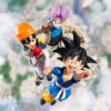 Dragon Ball S.H.Figuarts Action Figure Pan -GT- & Gil(Acconto Preordine) - immagine 8