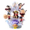 One Piece World Collactable Figures x S.H. Figuarts Action Figure Monkey D. Luffey (Acconto preordine) - immagine 3
