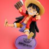 One Piece World Collactable Figures x S.H. Figuarts Action Figure Monkey D. Luffey (Acconto preordine) - immagine 4