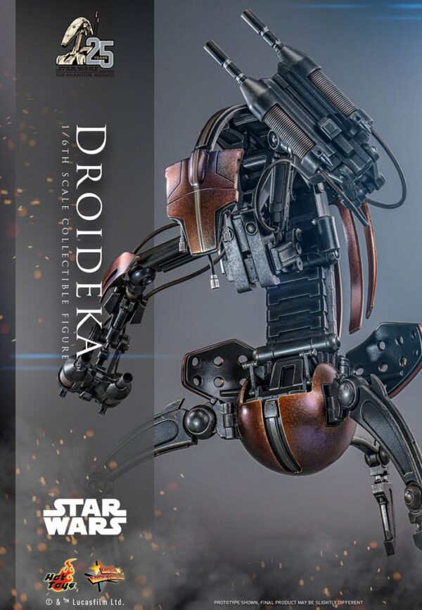 Star Wars Episode I Movie Masterpiece Action Figure 1/6 Droideka (Acconto Preordine) - immagine 3