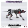 Transformers Bumblebee DLX Action Figure 2-Pack 1/6 Soundwave & Ravage  (Acconto Preordine) - immagine 3