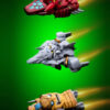 Super Robot Legend Series-Getter Akaoni Transformable Action Figure (Preorder Japan) - immagine 3